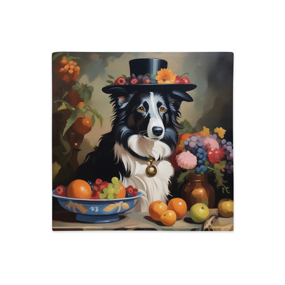 PugMug Custom Border Collie Premium Pillow Case