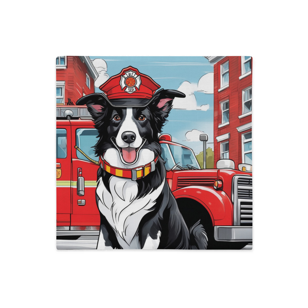 PugMug Custom Border Collie Premium Pillow Case