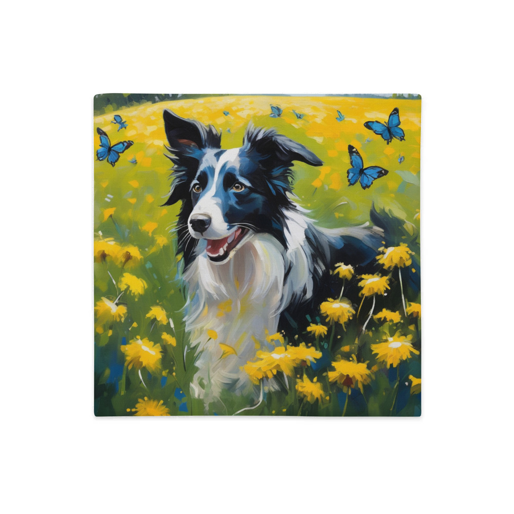 PugMug Custom Border Collie Premium Pillow Case