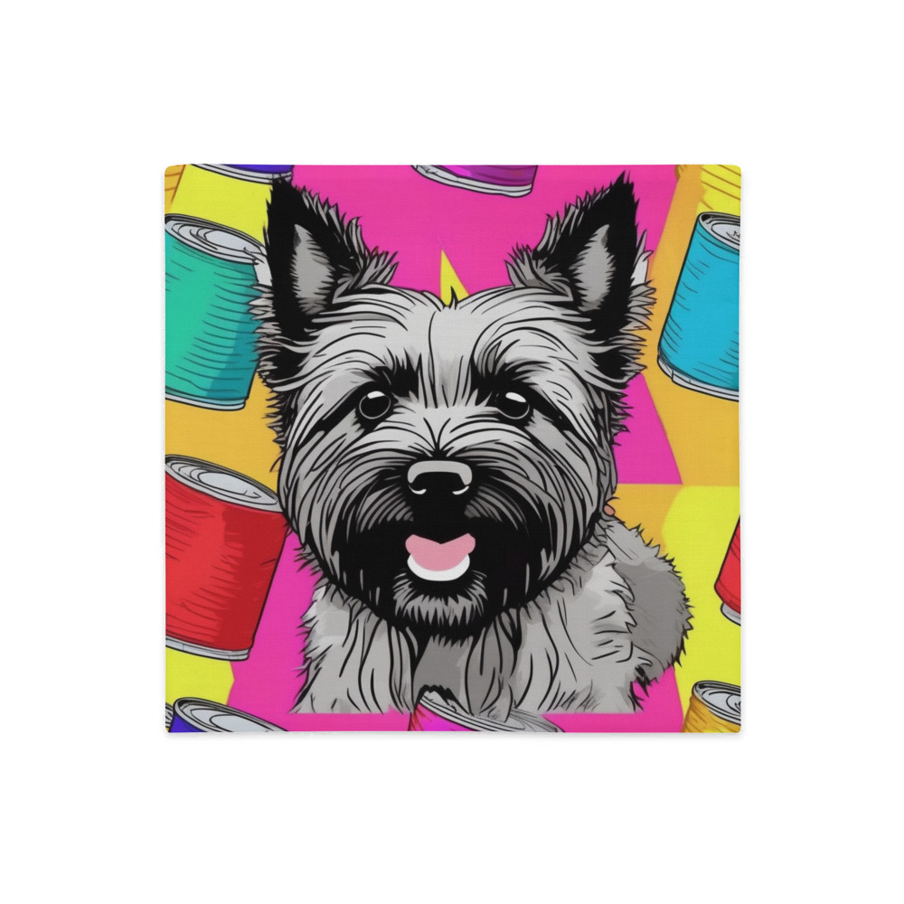 PugMug Custom Cairn Terrier Premium Pillow Case