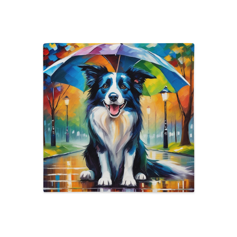 PugMug Custom Border Collie Premium Pillow Case