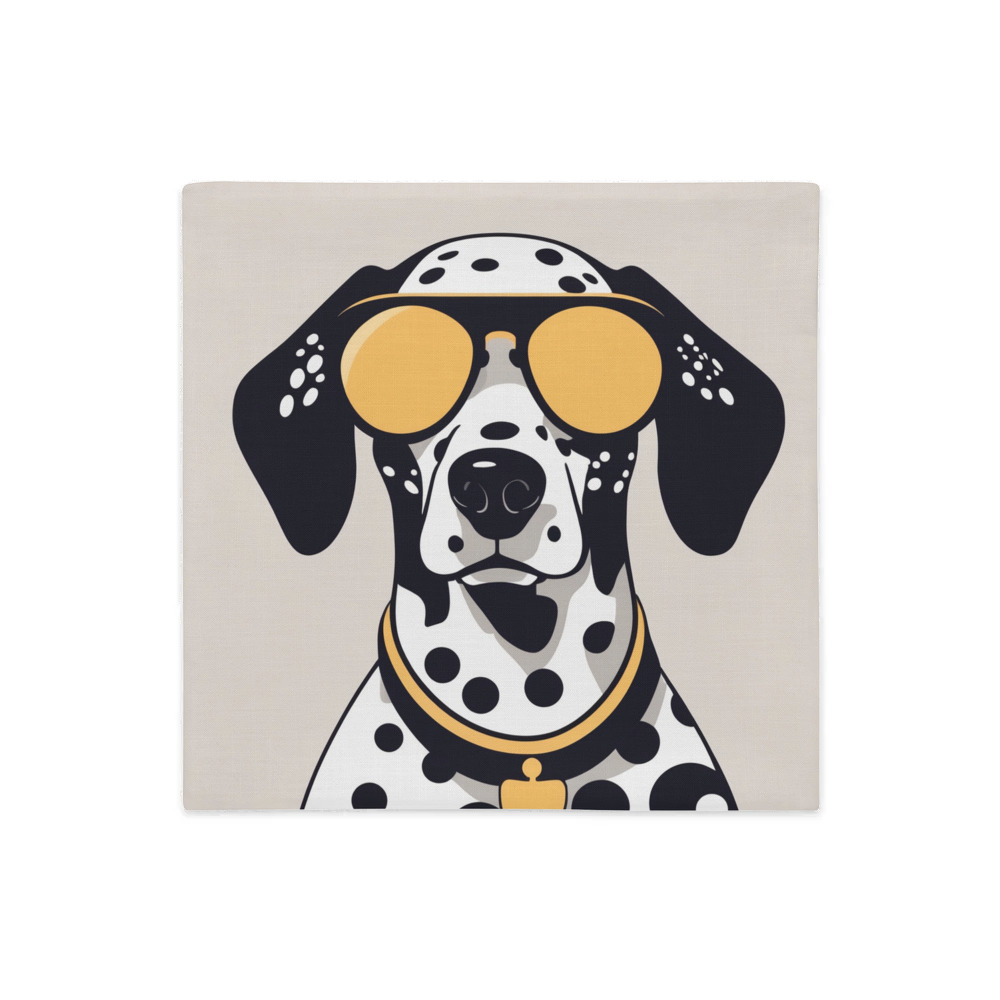 PugMug Custom Dalmatian Premium Pillow Case