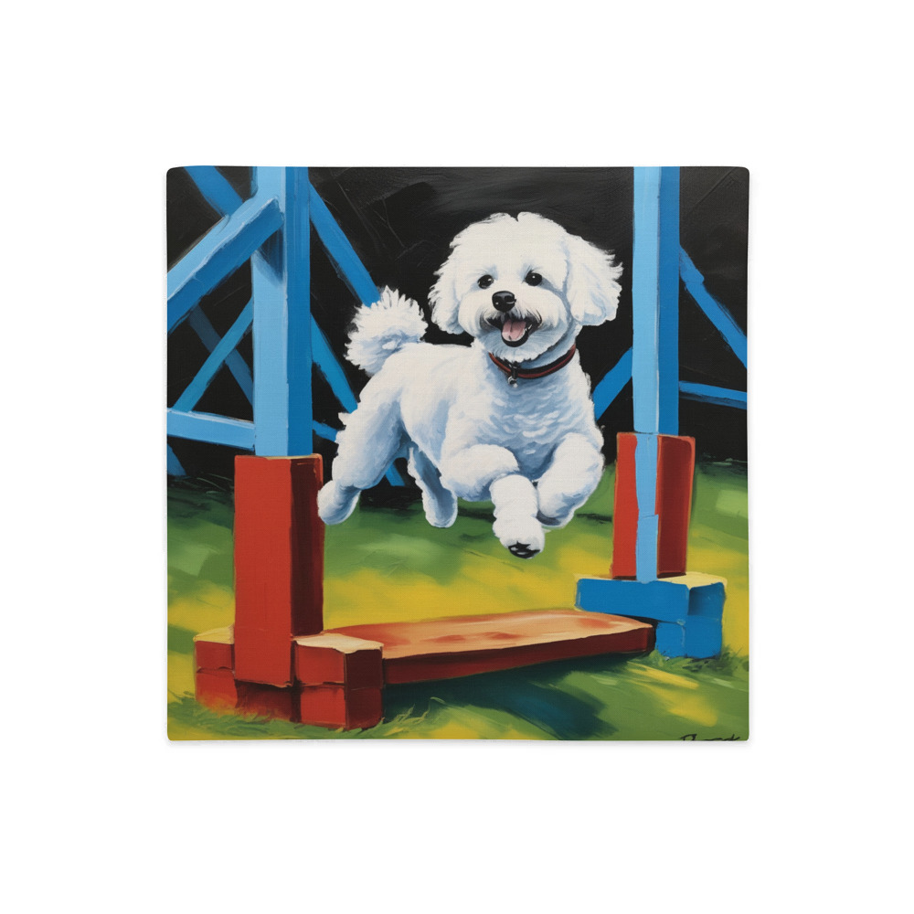 PugMug Custom Bichons Frise Premium Pillow Case