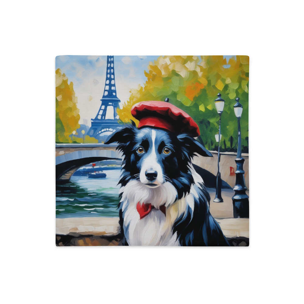 PugMug Custom Border Collie Premium Pillow Case