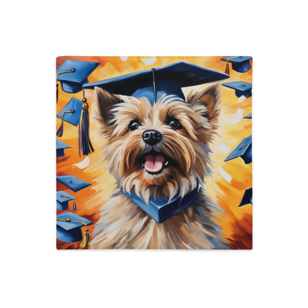 PugMug Custom Cairn Terrier Premium Pillow Case