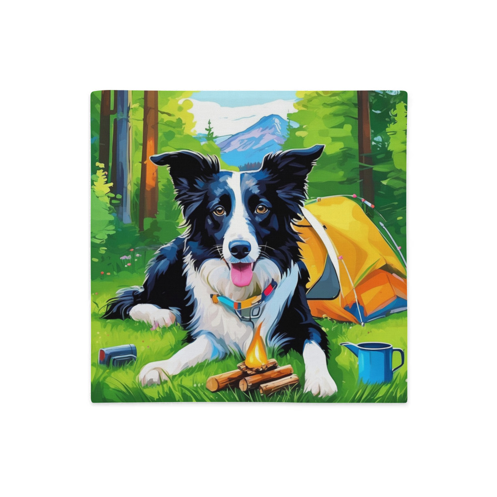 PugMug Custom Border Collie Premium Pillow Case