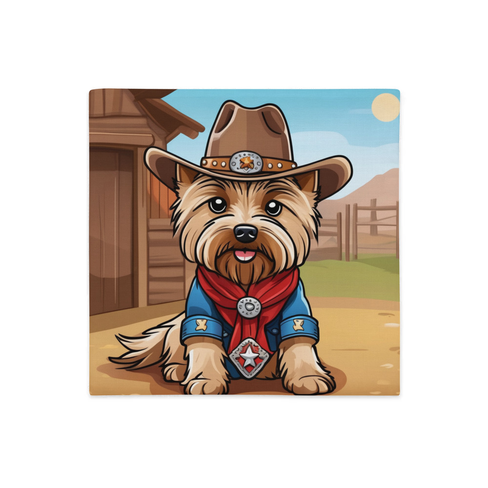 PugMug Custom Cairn Terrier Premium Pillow Case