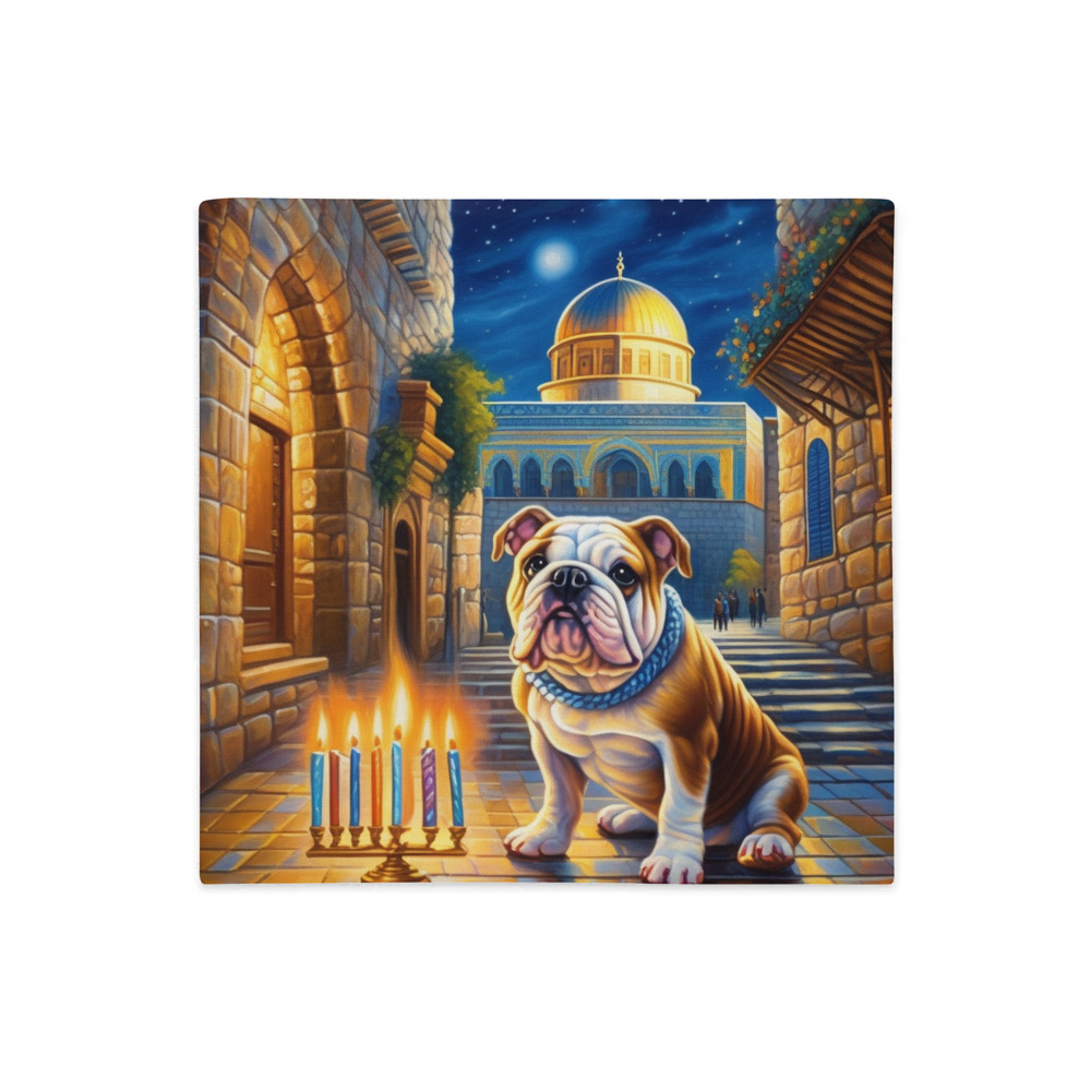 PugMug Custom Bulldog Premium Pillow Case
