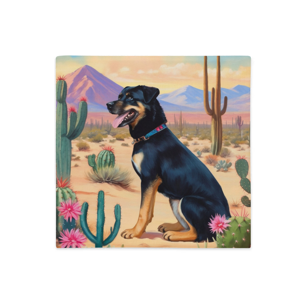 PugMug Custom Blue Premium Pillow Case