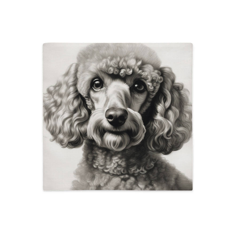 PugMug Custom Tan Poodle Premium Pillow Case