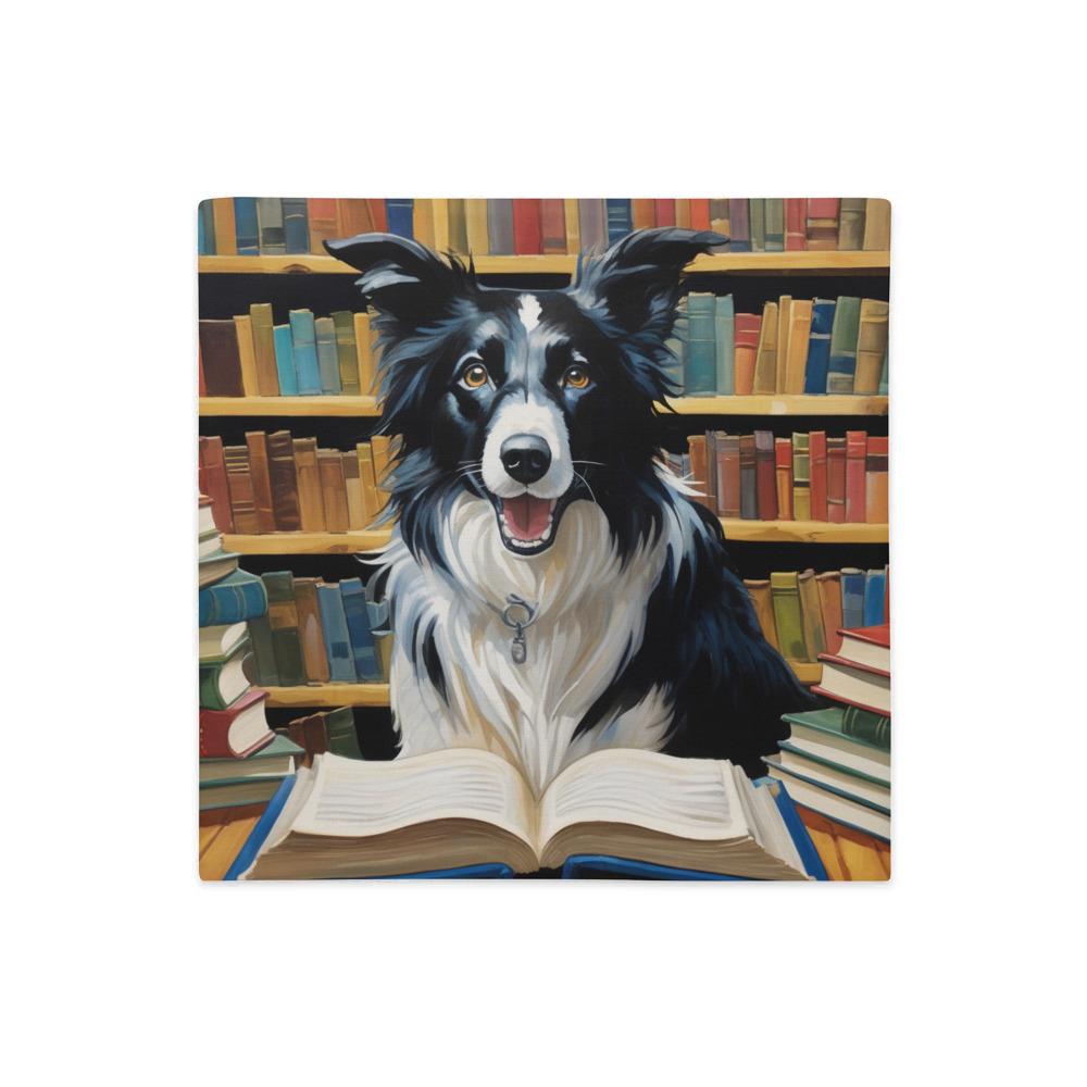 PugMug Custom Border Collie Premium Pillow Case