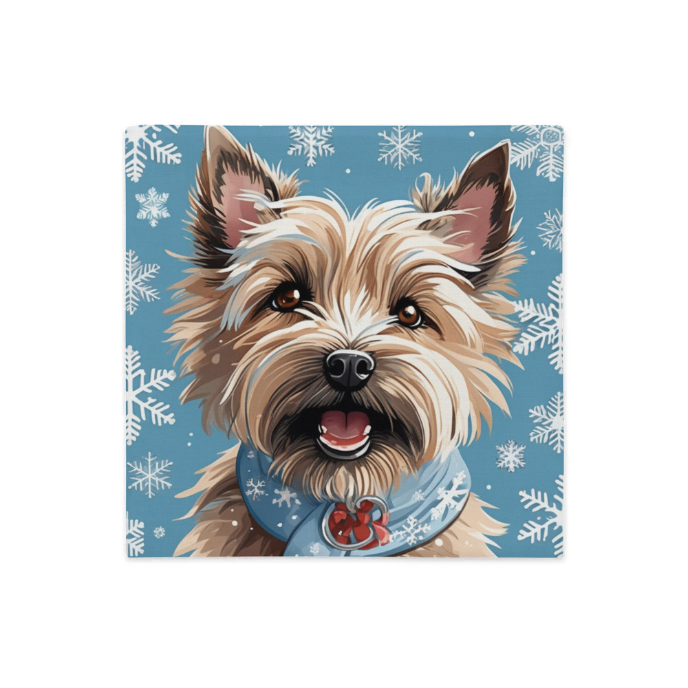 PugMug Custom Cairn Terrier Premium Pillow Case