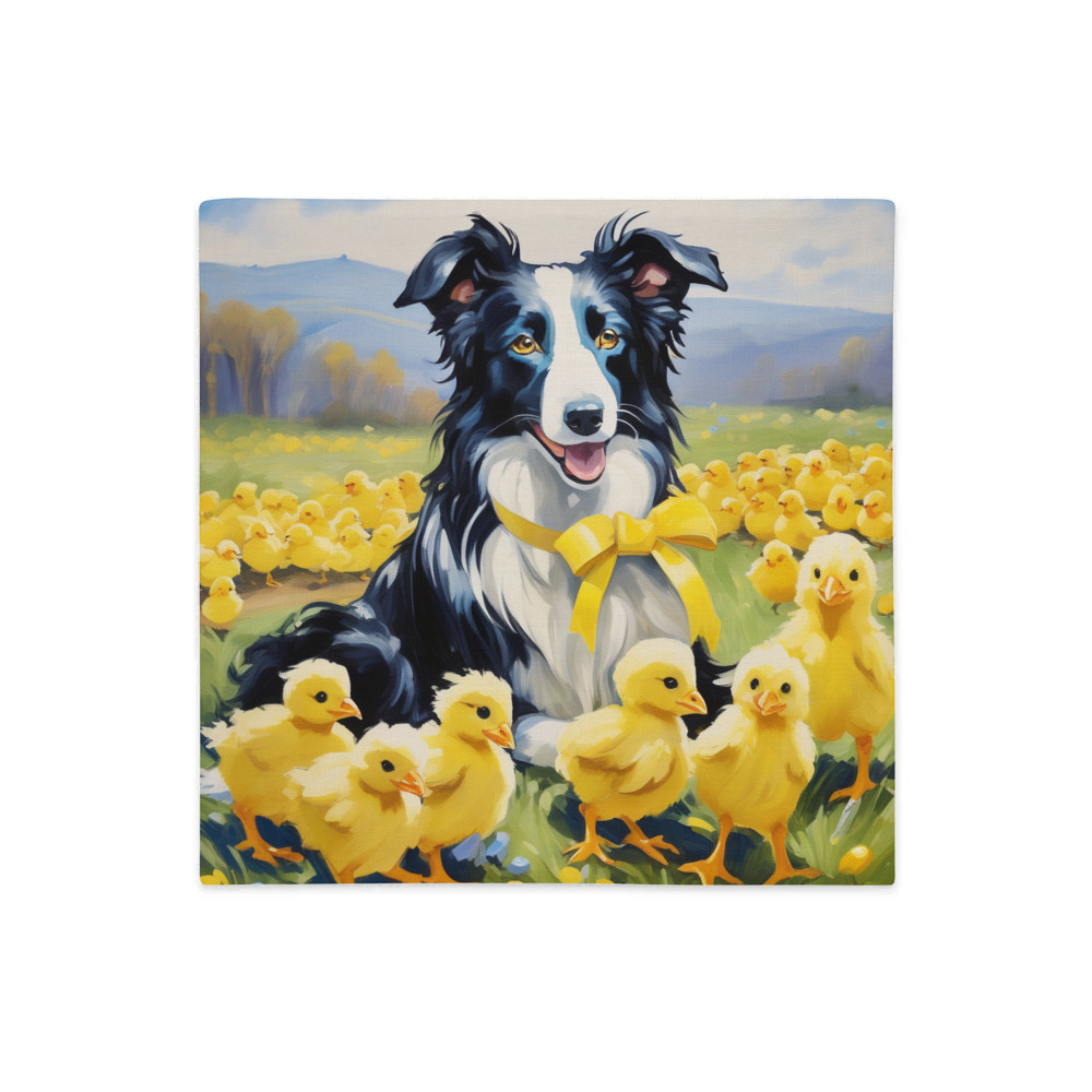 PugMug Custom Border Collie Premium Pillow Case