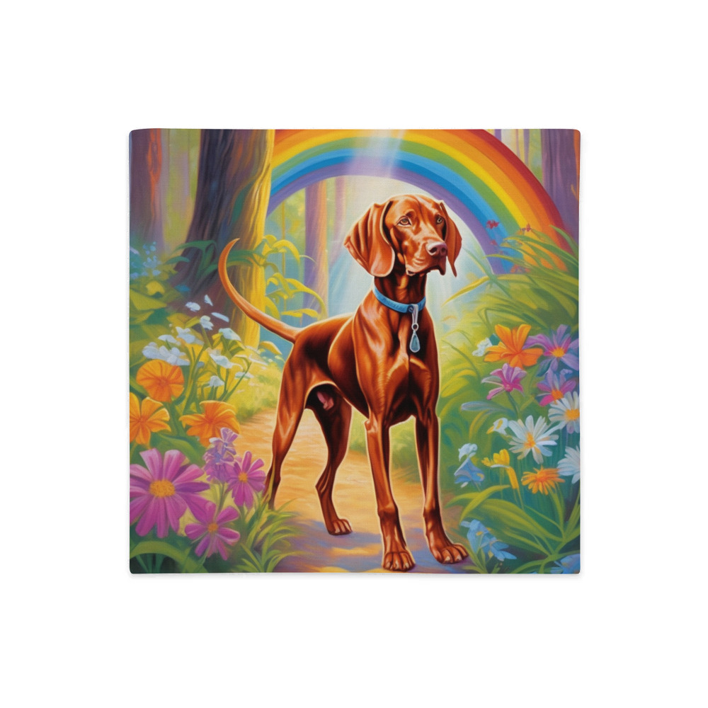 PugMug Custom Vizsla Premium Pillow Case