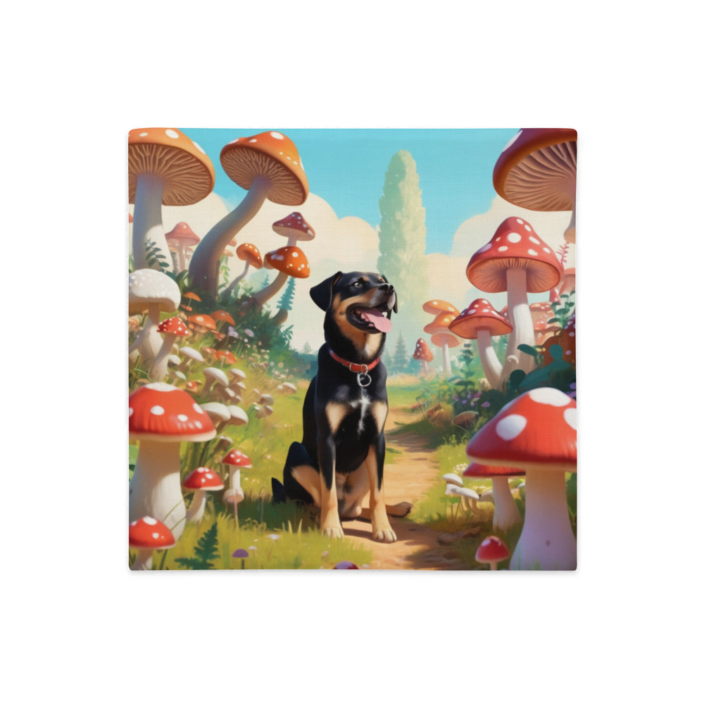 PugMug Custom Blue Premium Pillow Case