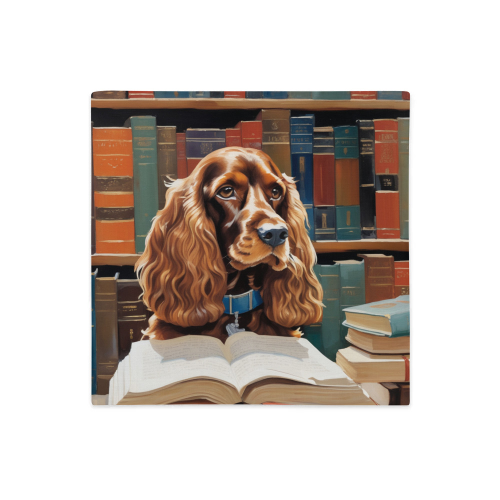 PugMug Custom English Cocker Spaniel Premium Pillow Case