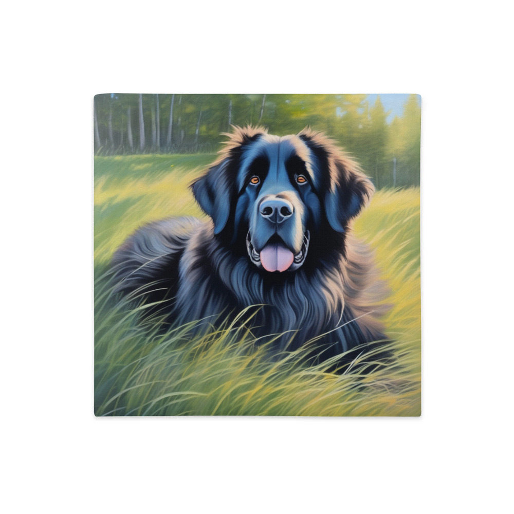 PugMug Custom Newfoundland Premium Pillow Case