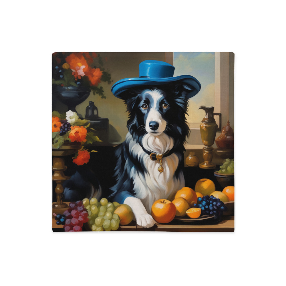 PugMug Custom Border Collie Premium Pillow Case