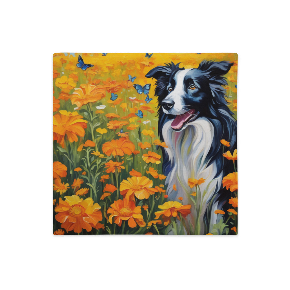 PugMug Custom Border Collie Premium Pillow Case