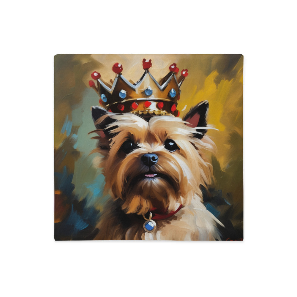 PugMug Custom Cairn Terrier Premium Pillow Case