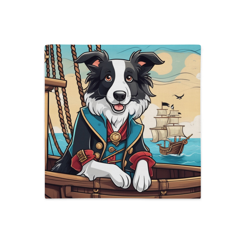 PugMug Custom Border Collie Premium Pillow Case