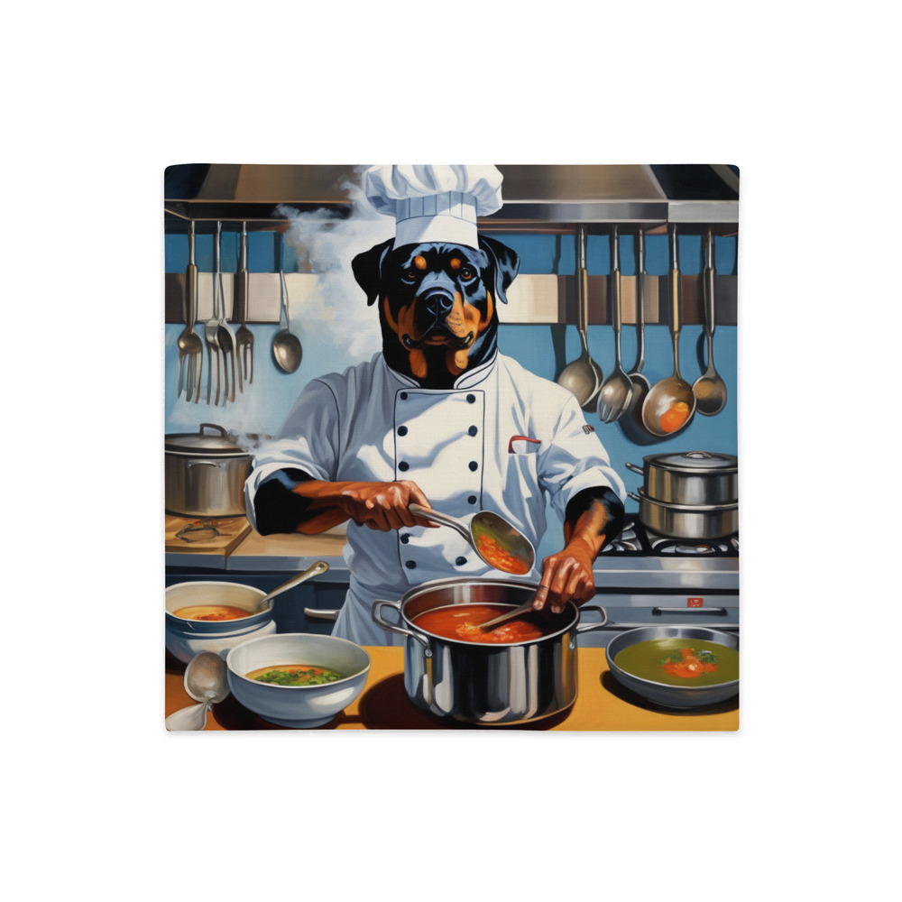 PugMug Custom Rottweiler Premium Pillow Case