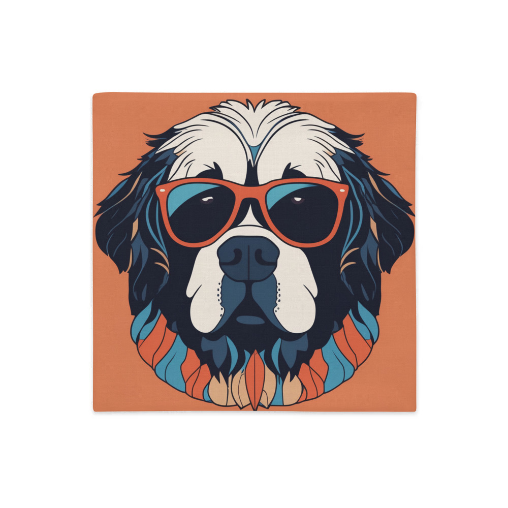 PugMug Custom Newfoundland Premium Pillow Case