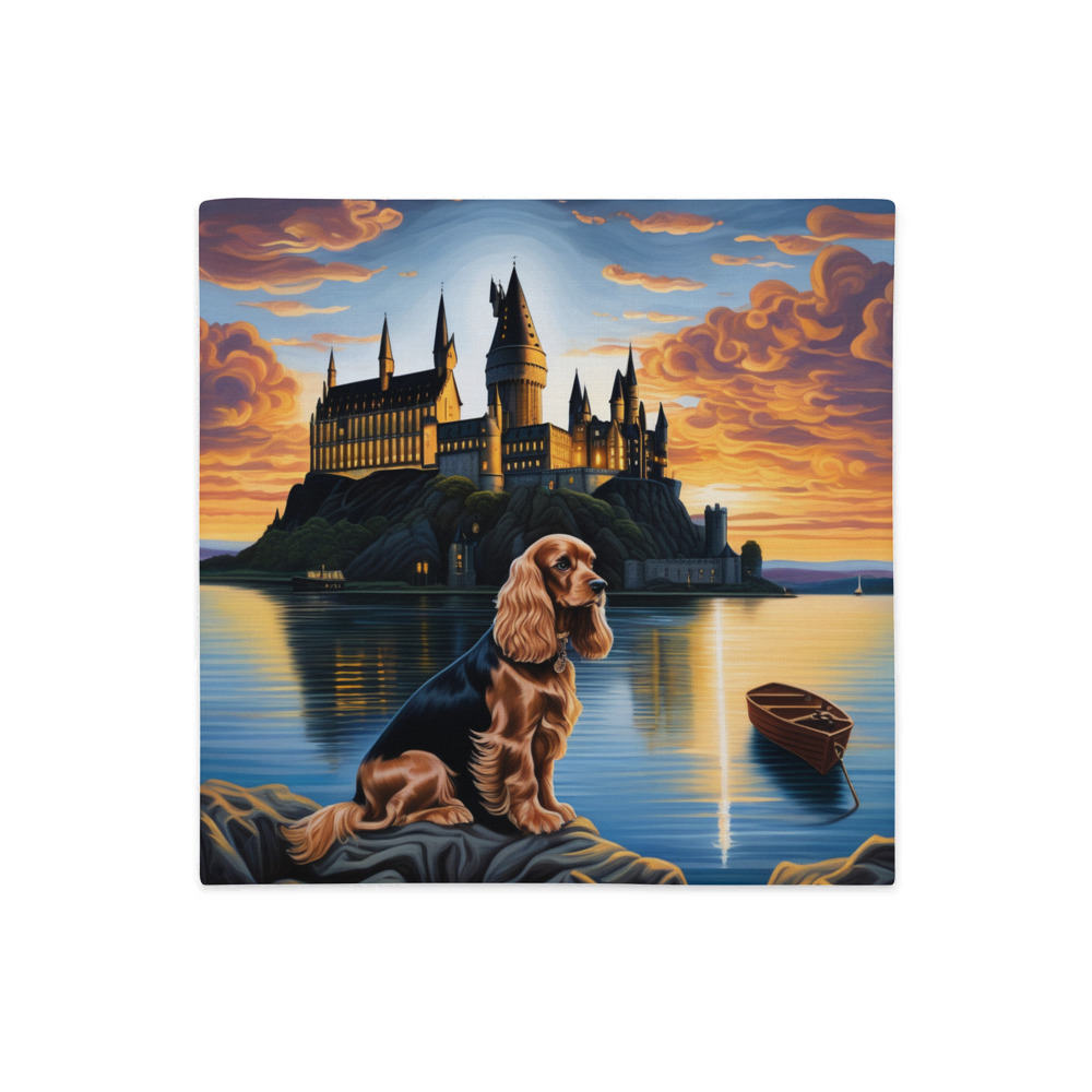 PugMug Custom Cocker Spaniel Premium Pillow Case