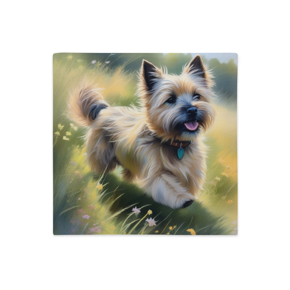 PugMug Custom Cairn Terrier Premium Pillow Case