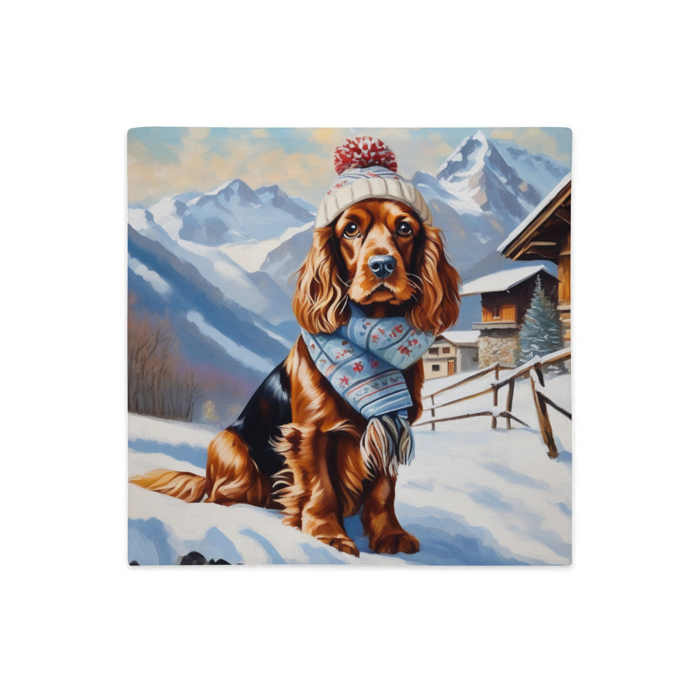 PugMug Custom Cocker Spaniel Premium Pillow Case