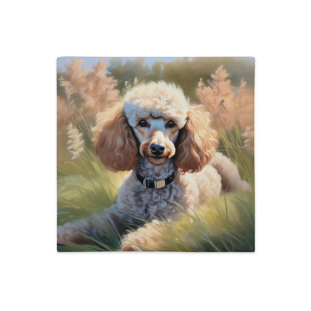 PugMug Custom Tan Poodle Premium Pillow Case