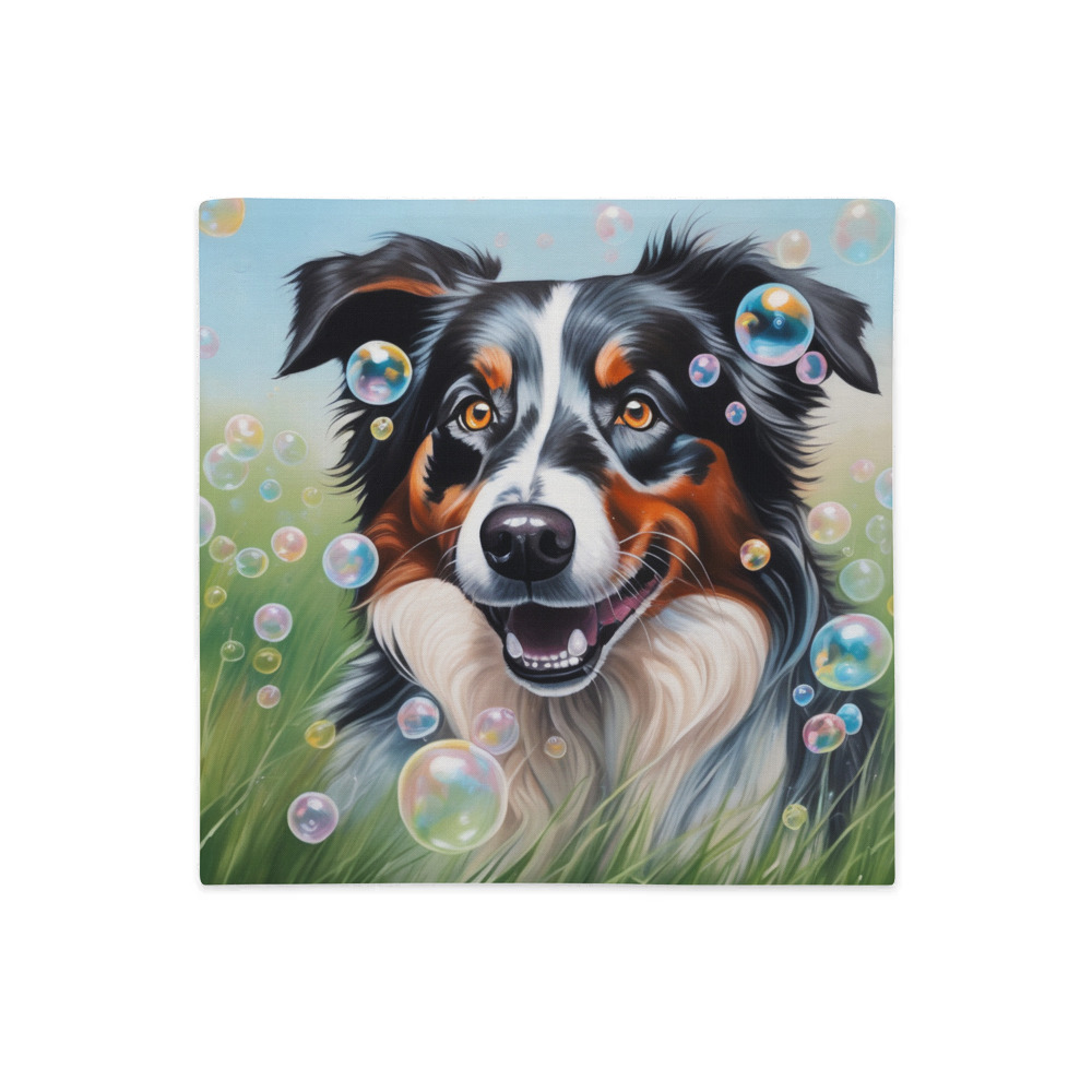 PugMug Custom Australian Shepherd Dog Premium Pillow Case