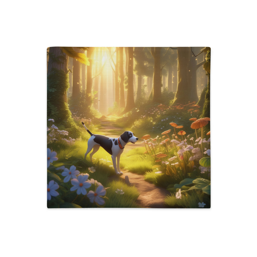 PugMug Custom Pointer Dog Premium Pillow Case