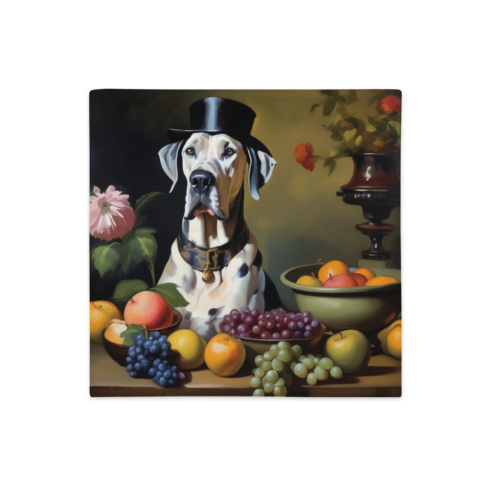 PugMug Custom Great Dane Premium Pillow Case