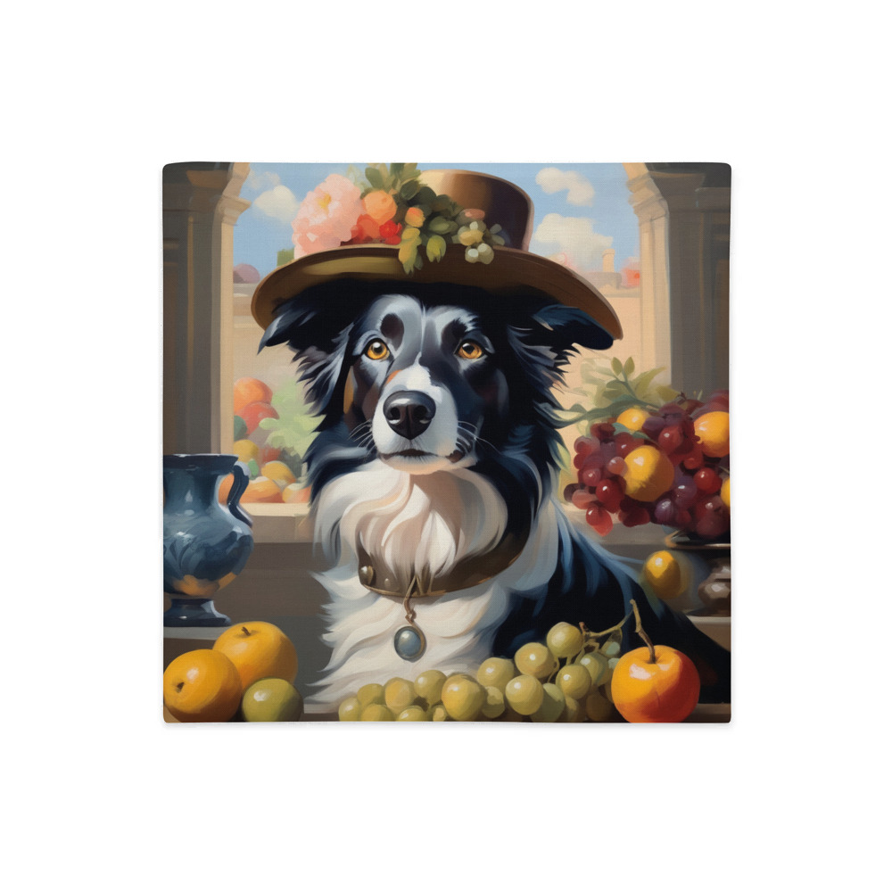 PugMug Custom Border Collie Premium Pillow Case