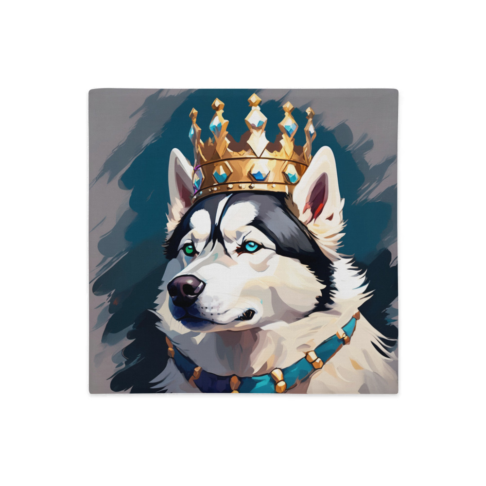 PugMug Custom Siberian Husky Premium Pillow Case