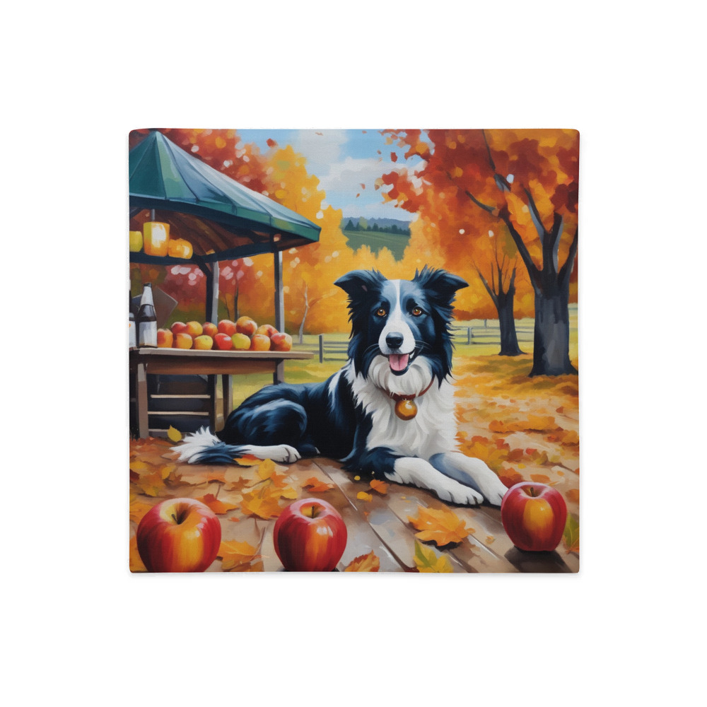 PugMug Custom Border Collie Premium Pillow Case
