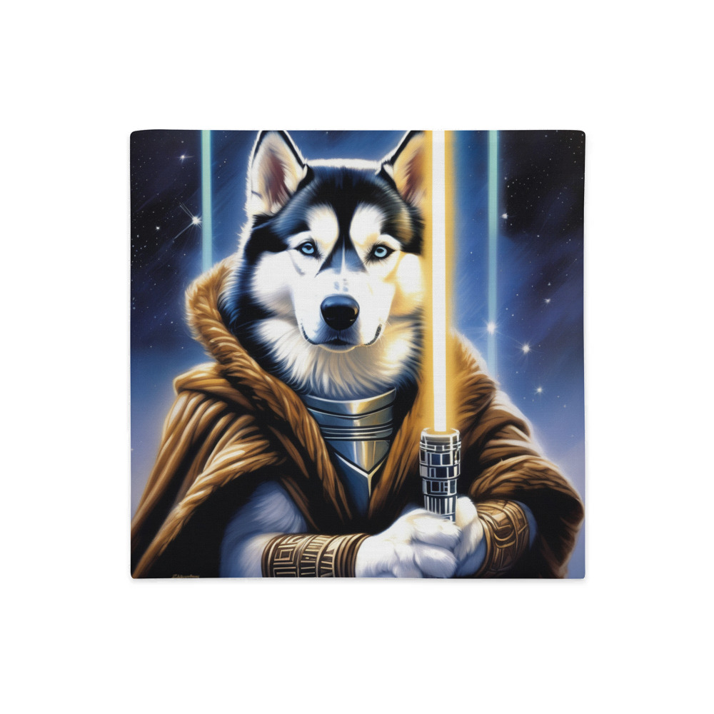 PugMug Custom Siberian Husky Premium Pillow Case