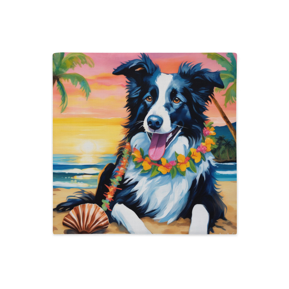 PugMug Custom Border Collie Premium Pillow Case