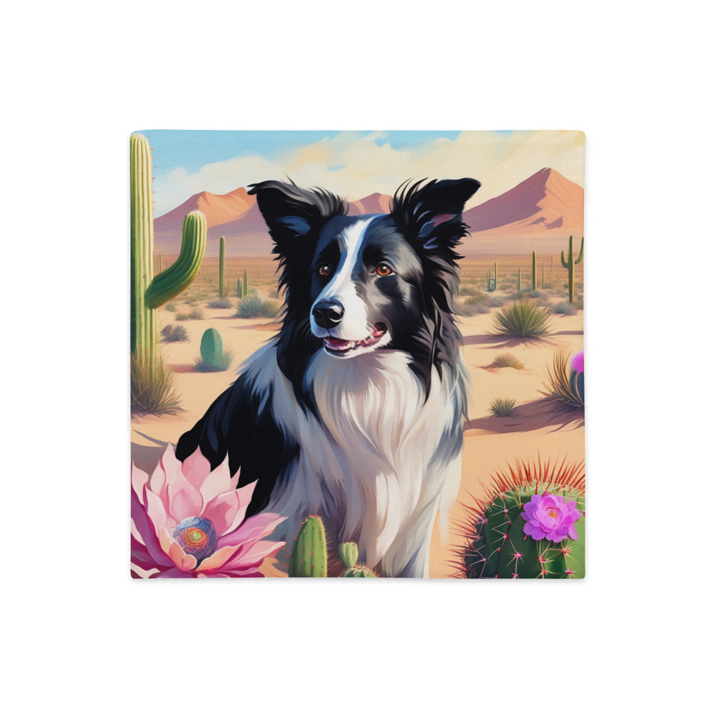 PugMug Custom Border Collie Premium Pillow Case