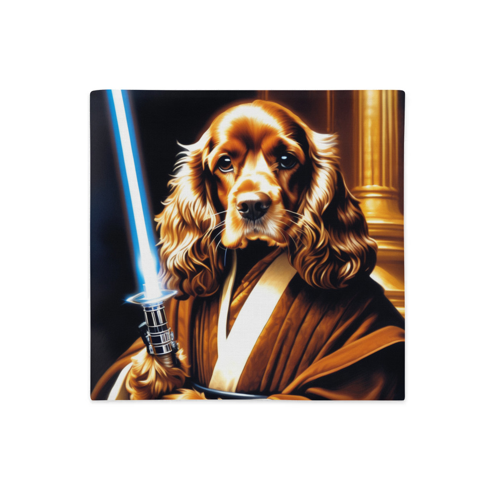 PugMug Custom English Cocker Spaniel Premium Pillow Case