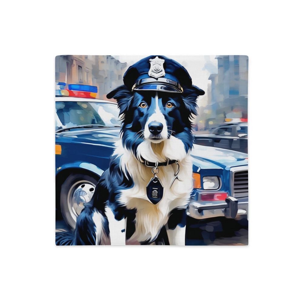 PugMug Custom Border Collie Premium Pillow Case