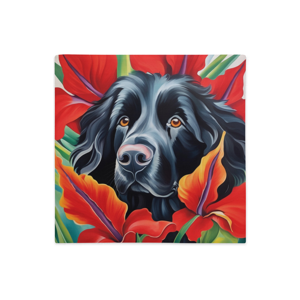 PugMug Custom Newfoundland Premium Pillow Case