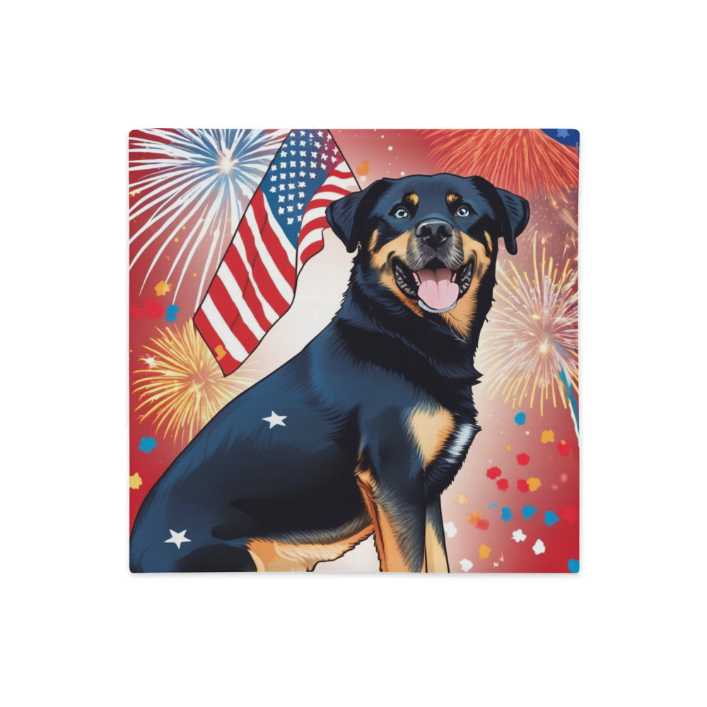 PugMug Custom Blue Premium Pillow Case