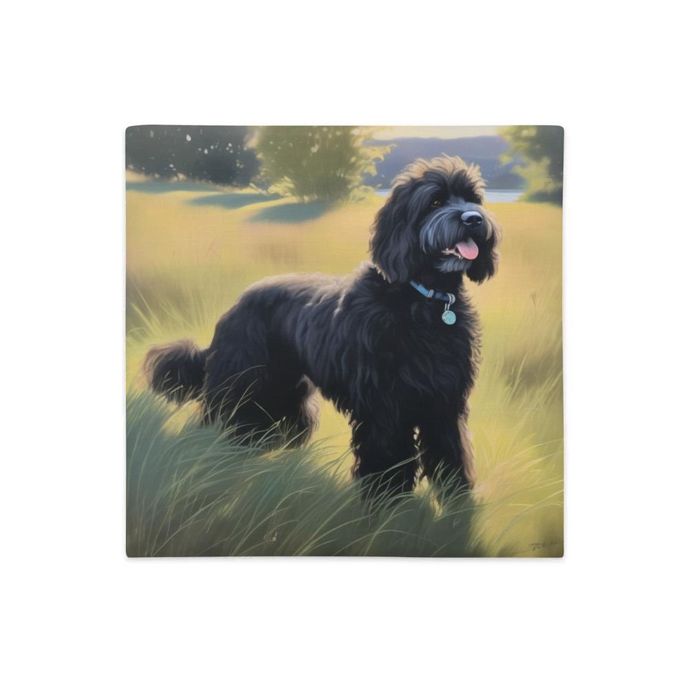 PugMug Custom Portuguese Water Dog Premium Pillow Case