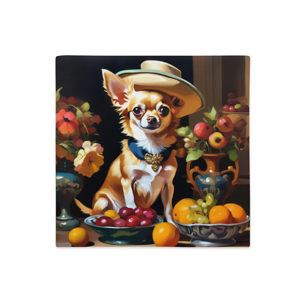 PugMug Custom Chihuahua Premium Pillow Case