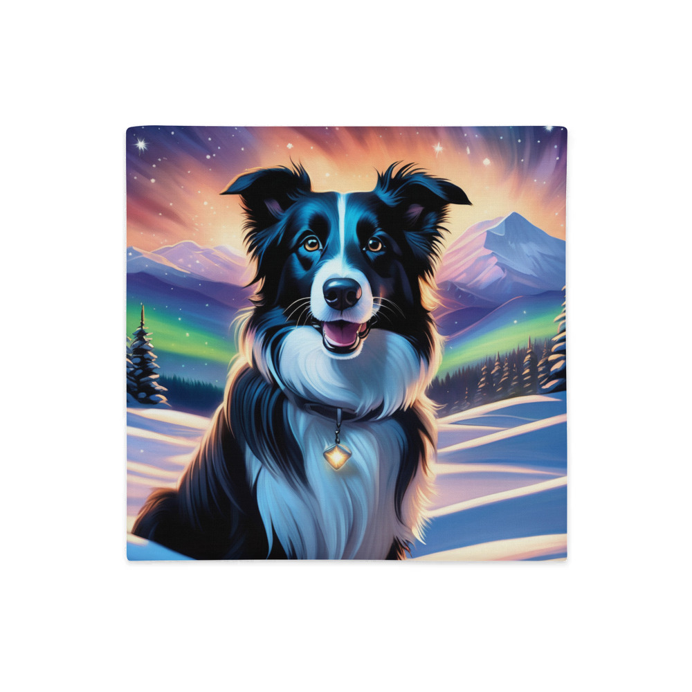 PugMug Custom Border Collie Premium Pillow Case