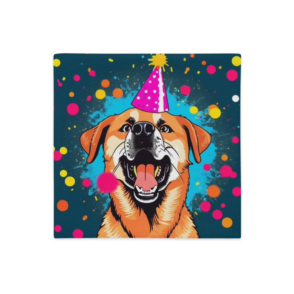 PugMug Custom Blue Premium Pillow Case