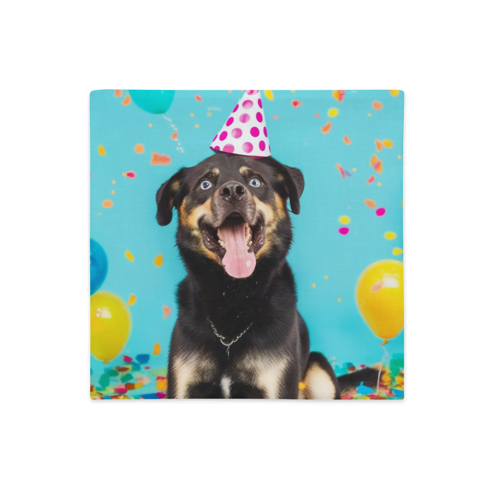 PugMug Custom Blue Premium Pillow Case