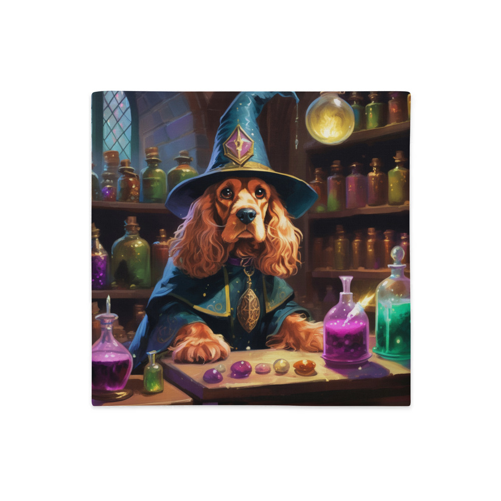 PugMug Custom Cocker Spaniel Premium Pillow Case